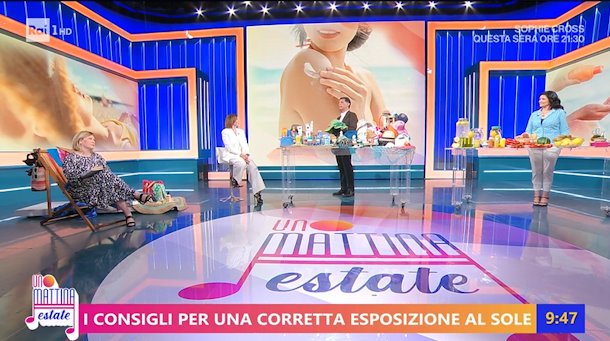 Pelle pronta per l'estate - Rai1 - Unomattina Estate